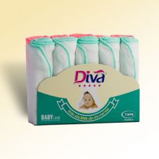 Diva milk tissue for baby size 25x30