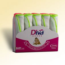Diva milk tissue for baby 4 layers